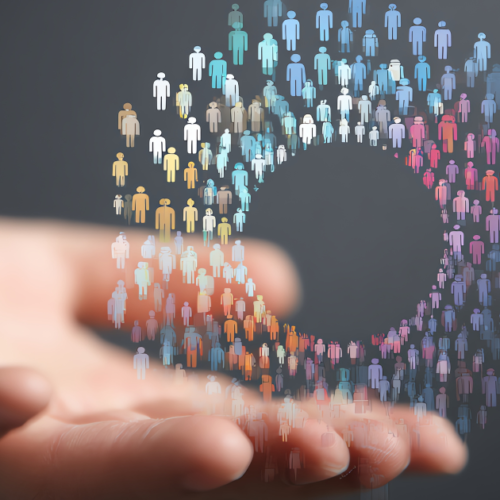 Founder sharing vision and values with audience to build authentic founder led brand